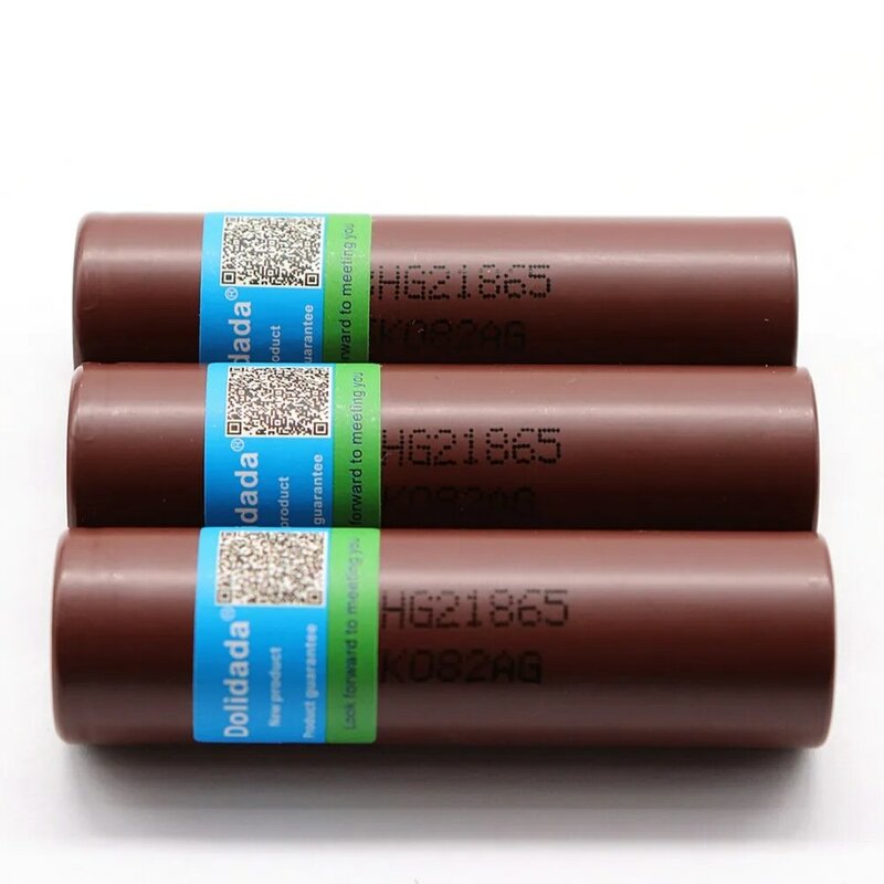 2019 Dolidada 100% original 18650 batterie HG2 3000 mah 3,7 v akku für LG HG2 18650 lithium-batterie 3,7 3000 mah