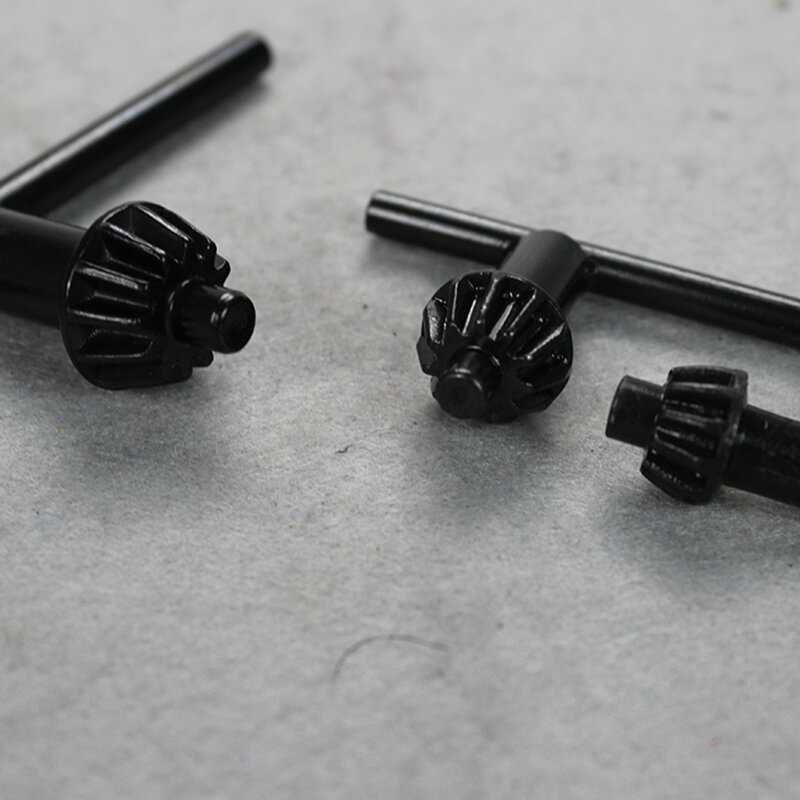 Llave de Portabrocas de Mano Eléctrica, pieza de herramienta, llaves de portabrocas aplicables a 6mm, 10mm, 13mm, 16mm, portabrocas con cubierta de goma