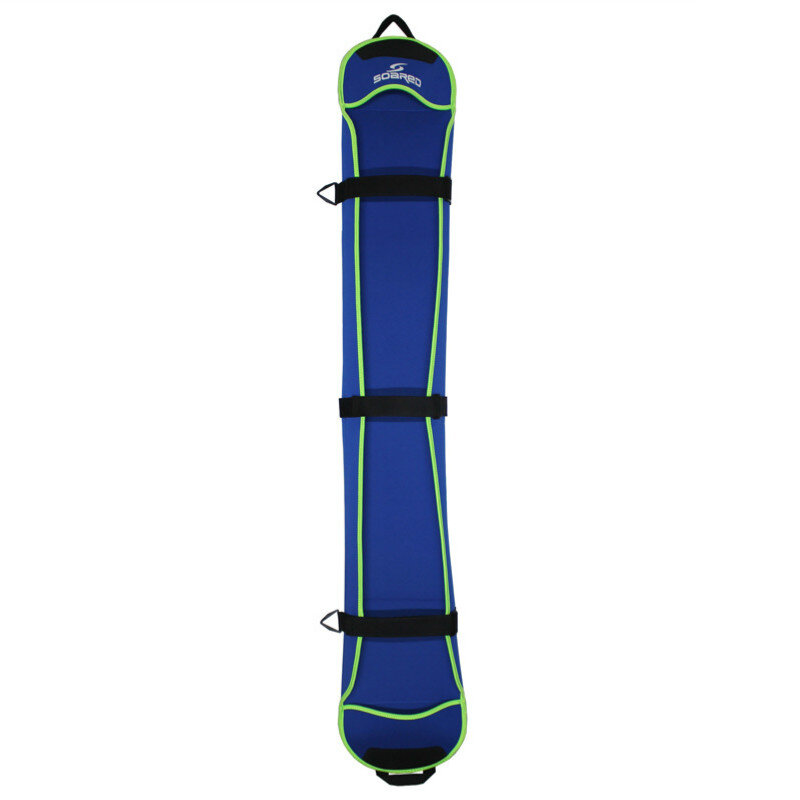 Sac de ski pour planche de ski, étui de protection demi-couverture, plaque monobloc à rayures degrés, peau de boulette, 4 couleurs, 506, 135-155cm