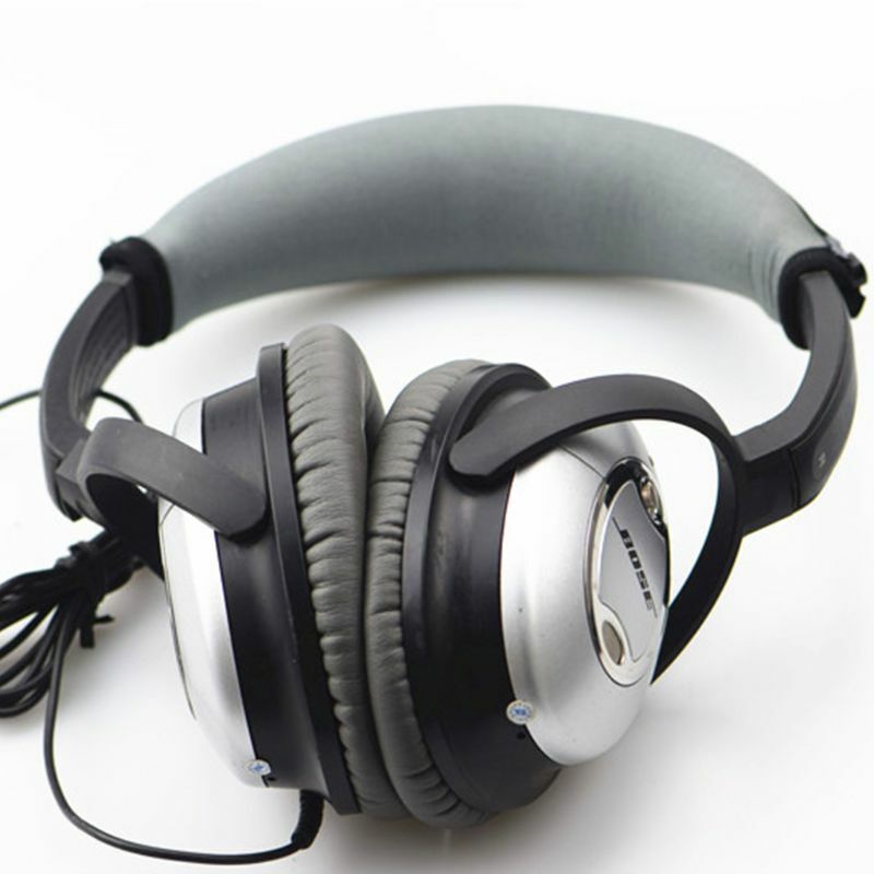 Headphones Headband Cushion Pads Bumper Cover Zipper Replacement for Bose QC15 QC2 QC35 QC25 Headset