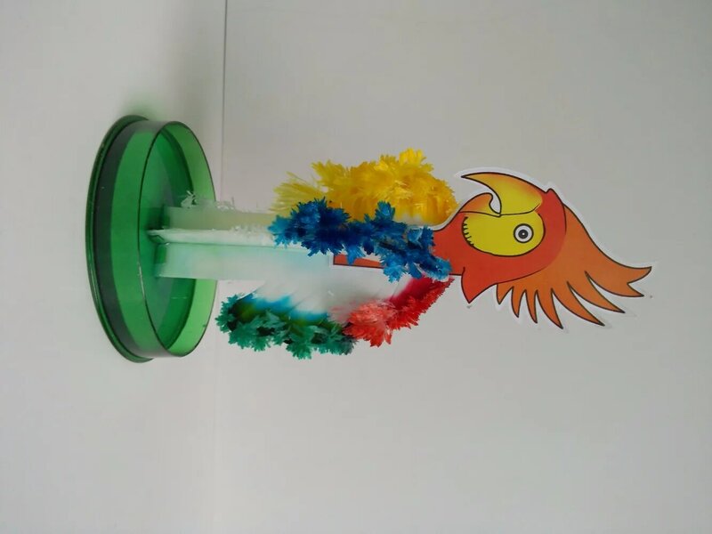 2019 190mm H Multicolor magicznie rosną papuga papieru drzewo magia rosnące boże narodzenie Firebird drzewa Arvore Magica dzieci zabawki naukowe