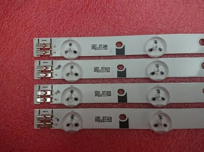4 Buah/Baru 8LED Strip Circuits Asli D1GE-320SC0-R3 untuk ÷ 580MM