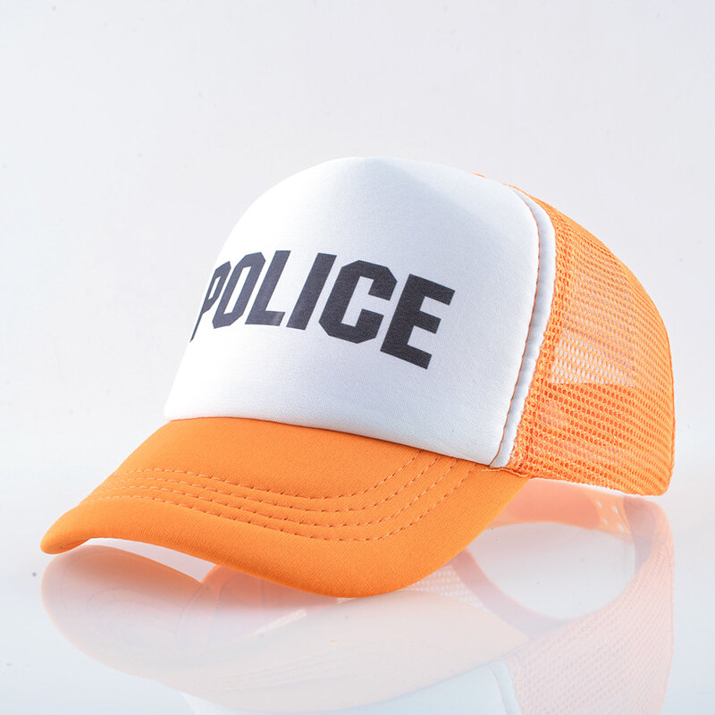 SUEF/2019 sombrero de policía infantil nuevo sombrero de moda para niños gorra de béisbol popular hip hop para bebés para hombres y mujeres