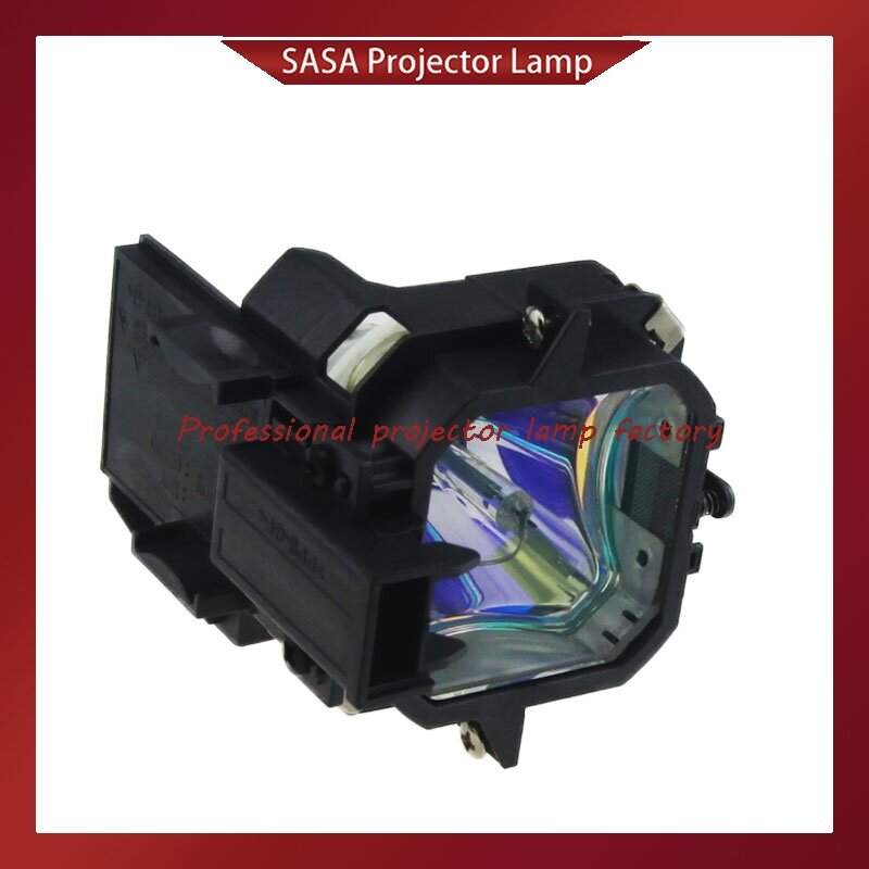 Lámpara de proyector ELPL21/V13H010L21, repuesto con carcasa para EPSON EMP-53/PowerLite 53c PowerLite 73c proyectores, EMP-73