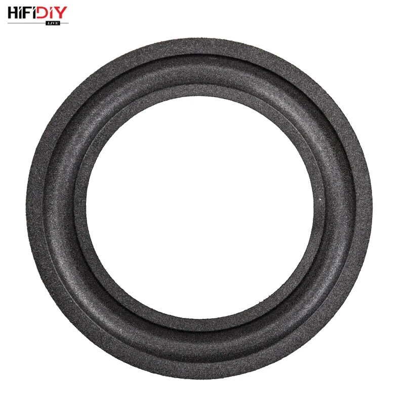 Hifidiy ao vivo 2-12 polegada peças de reparo woofer woofer acessórios de espuma anel de borda dobrável subwoofer (50 ~ 290mm) 3 3.5 4 5 6.5 8 10