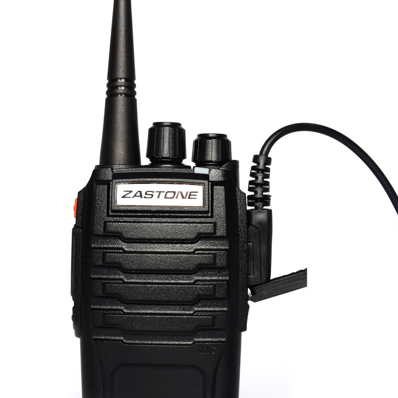 Zastone fone de ouvido air acústico, fone de ouvido peça microfone para rádio ham cb pmr46 baofeng zatone, walkie talkie, com 10 peças