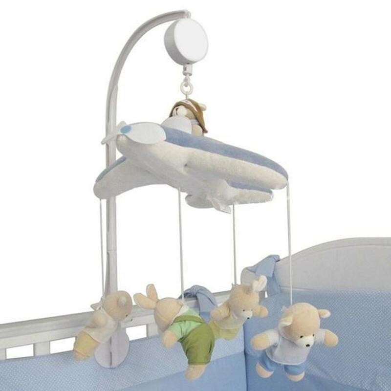72cm Baby Bed Hanging Rattles Toy Hanger DIY Hanging Baby Crib Mobile Bed Bell Toy Holder 360 Degree Rotate Arm Bracket Set