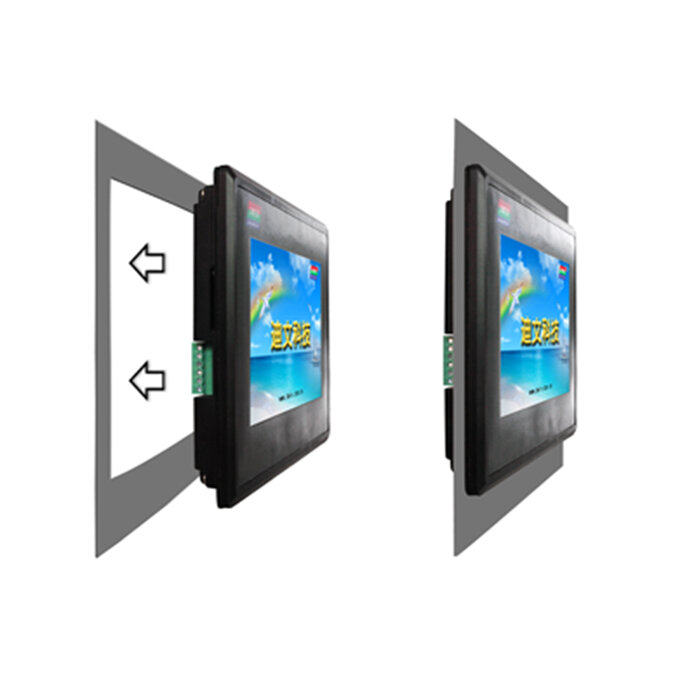 • Interfaccia uomo-macchina touchscreen con schermo seriale DGUS da 5 pollici HMI
