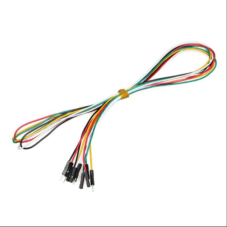 70 см 1Pin Dupont кабель Мужской Женский Перемычка Dupont кабель 0,7 метр 1p цветной кабель со штыревыми соединителями на обоих концах для подключения цвет кабеля к женскому