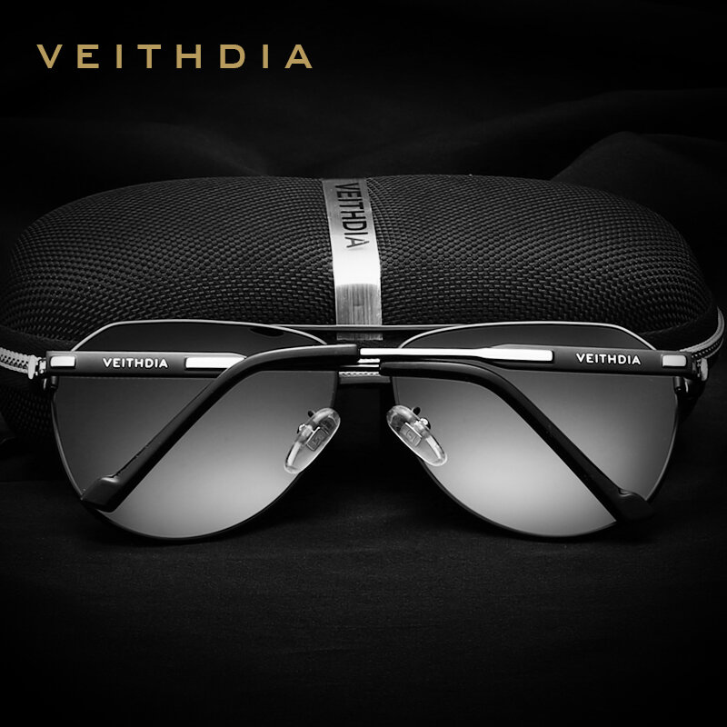 VEITHDIA-gafas de sol polarizadas UV400 para hombre y mujer, lentes deportivas para exteriores, accesorios, 3562