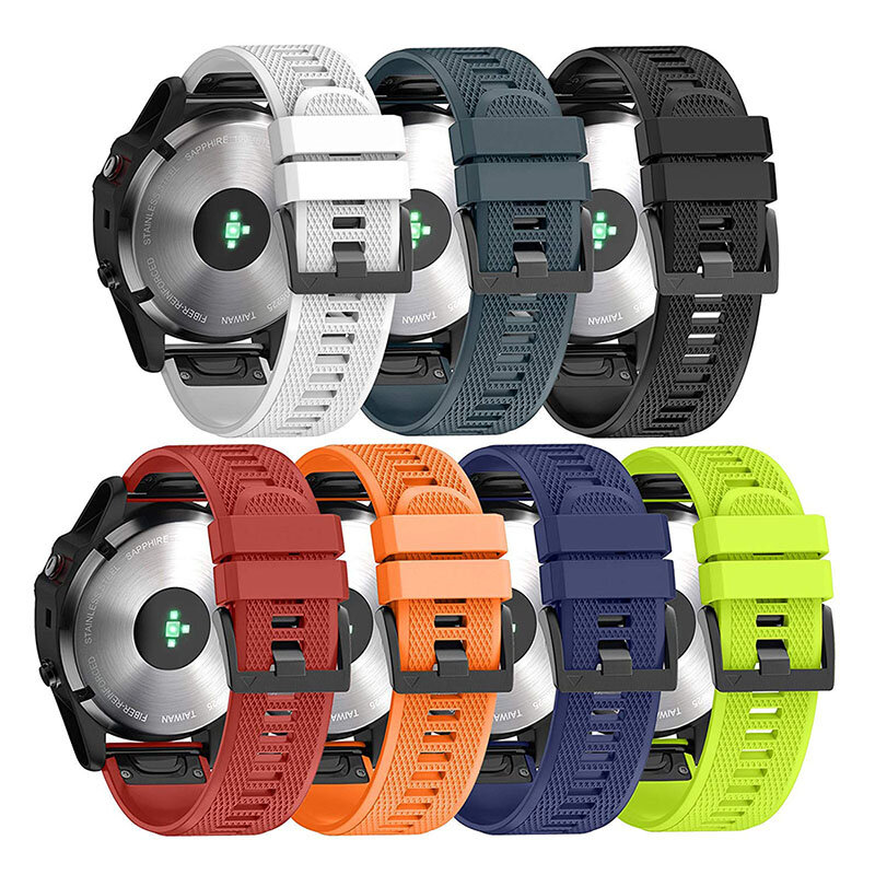 Rapide ajustement facile 26mm 22mm 20mm sangles pour Garmin Fenix 5X5 5 S Plus 3 3HR Forerunner 935 S60 bracelet bracelet de montre intelligent bracelet de montre