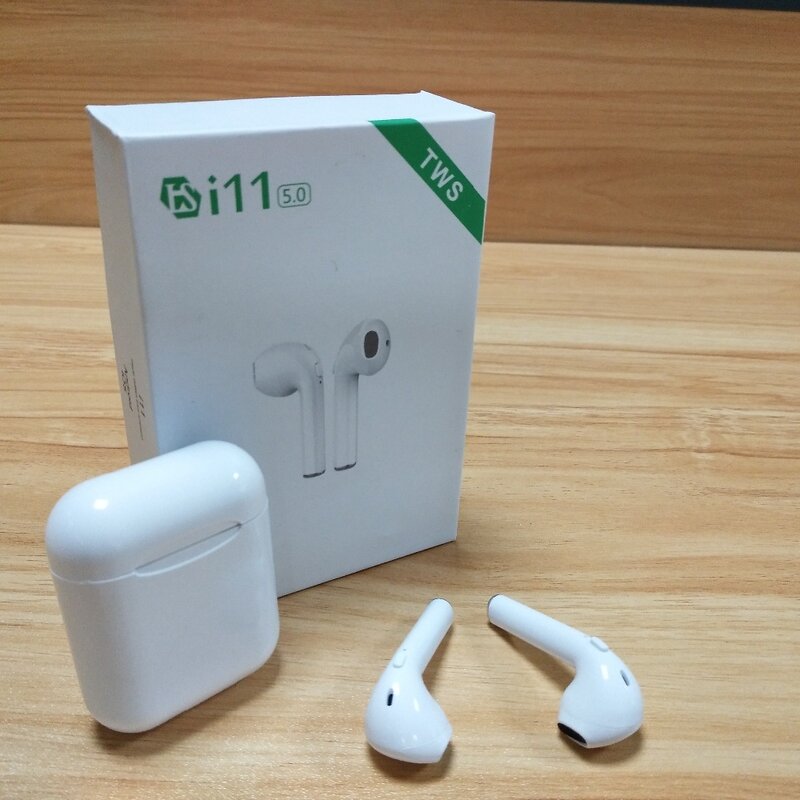 Original i11 TWS ar vagens Bluetooth5.0 i11 i12 Sem Fio fones de ouvido Estéreo melhor do que i7S i9s tws i10 tws para ar pontos iphoneXS MAX