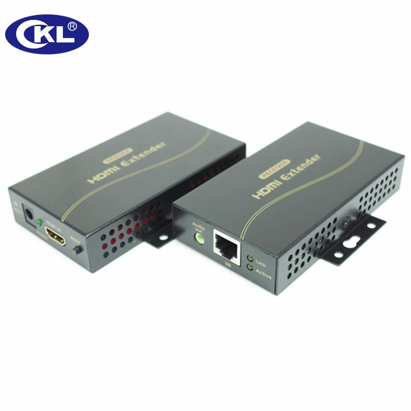 Extensor HDMI sobre Cat5/6, CKL-120HD, 1,3 V, 120M (395 pies), compatible con carcasa de Metal 3D de 1080p