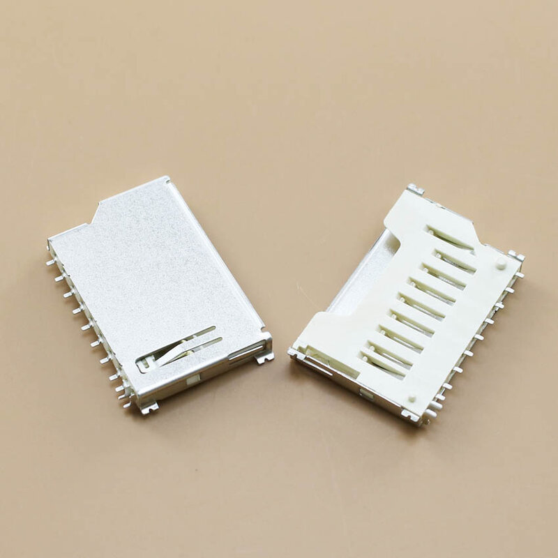 YuXi harga Terbaik Baru Besi penutup pemegang socket tray slot pembaca kartu SD connector.1pcs/lot.