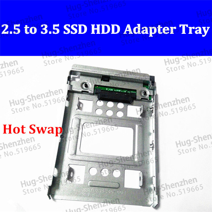 100% Original & New 2.5 to 3.5 inch Hard Disk transfer bracket Hot Swap Hard Disk bracket tray For all MAC PRO