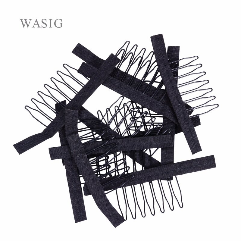 Stainless Steel Wig Combs For Wig Caps 10Pcs/Lot Factory Supply Wig Clips For Hair Extensions Best Clips For Wigs Big