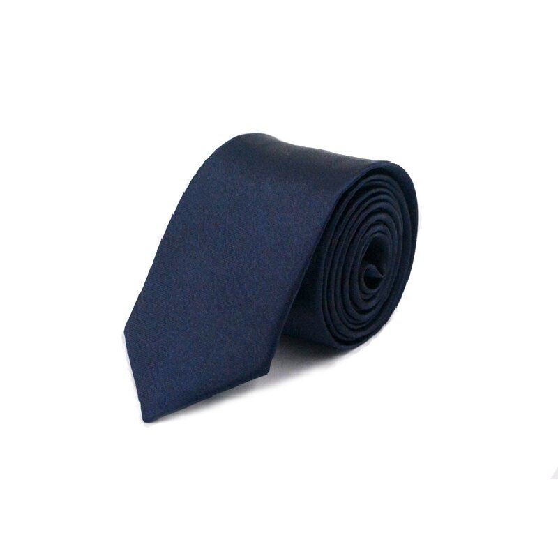 HOOYI 2019 Slim Tie สี Royal Blue เนคไทโพลีเอสเตอร์ราคาถูกแคบ Cravat 5 ซม. ความกว้าง 36 สี