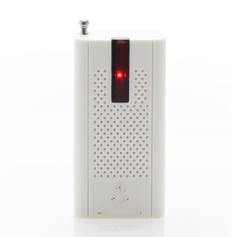 (5 Pcs) Draadloze Deur Raam Trillingsmelder Shock Sensor Voor Alarmsysteem Met Antenne Voor Gratis Verzending