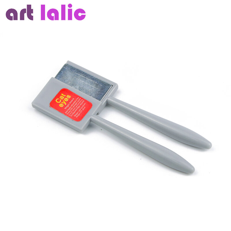 Волшебная магнитная палочка для дизайна ногтей, гель-лака, лаковые наконечники, Маникюрный Инструмент, 3D-эффект, инструменты для творчества, 1 шт.