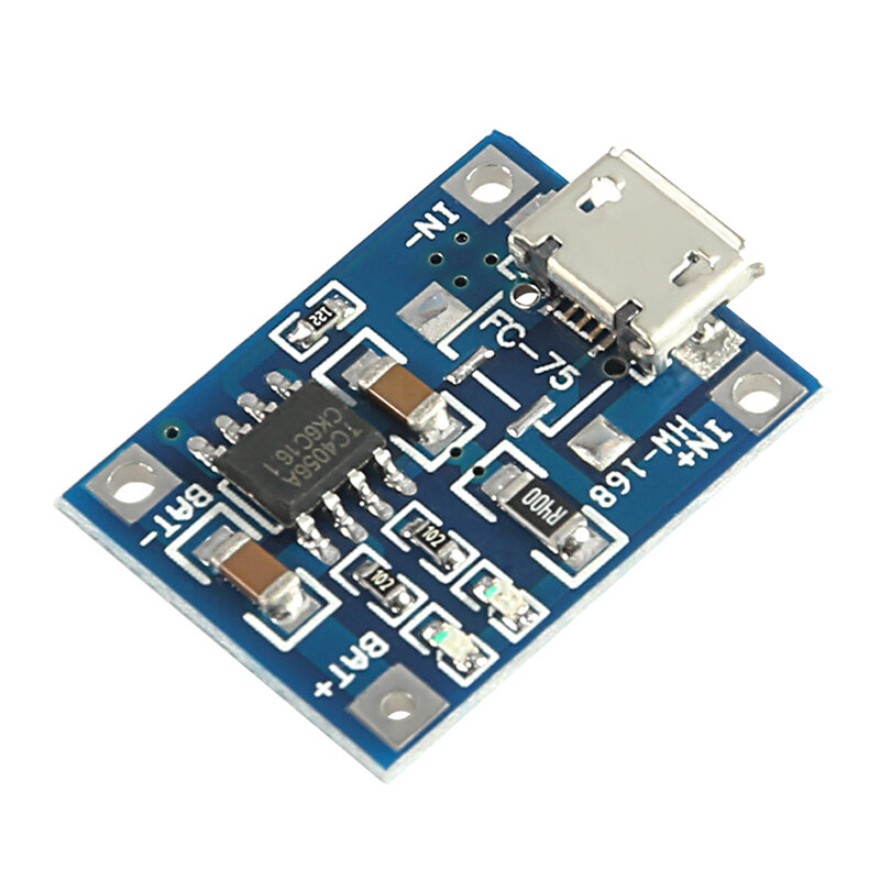 5PCS/LOT TP4056 Micro USB 5V 1A 18650 Lithium Battery Charger Module Charging Board with Protection tp4056 Micro usb Module
