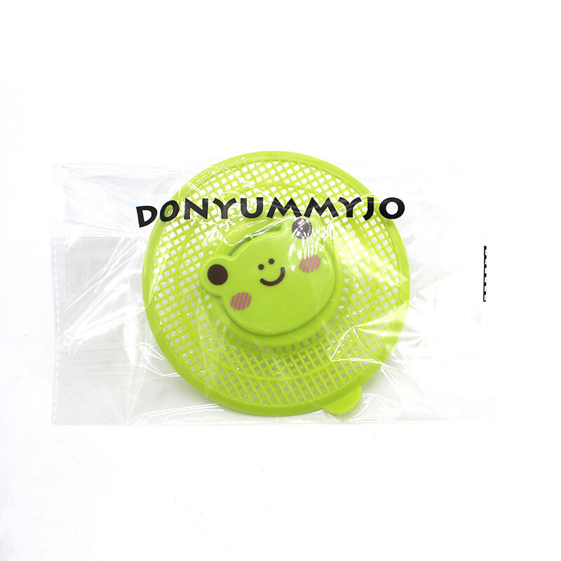 Donyummyjo-banheira com filtro redondo, armadilha para cabelo, design animal, 4 estilos de filtro, para pia e cozinha