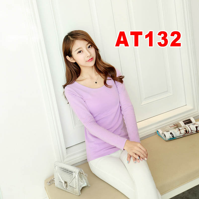 New Comfortable long sleeves T-shirt in autumn and winter  AT13
