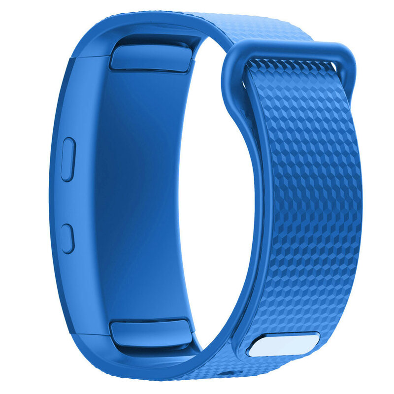L/S สายรัดข้อมือสำหรับ Samsung Gear Fit 2 Pro สายนาฬิกาซิลิโคนสปอร์ตสำหรับ Samsung Gear Fit2 SM-R360 Smartwatch สร้อยข้อมือ