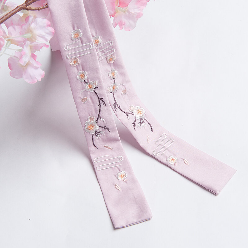 National wind hanfu deserve to act the role of Wu Xiafeng embroidered send lead with lace - up National wind antique jewelry