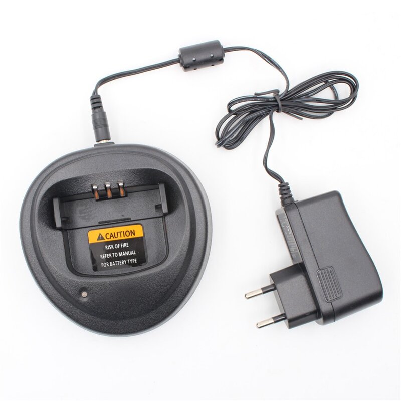 Зарядное устройство с адаптером для MOTOROLA DEP450 CP200 EP450 CP040 CP140 CP180 DP1400 GP3688 NNTN4970 B, 10 упаковок