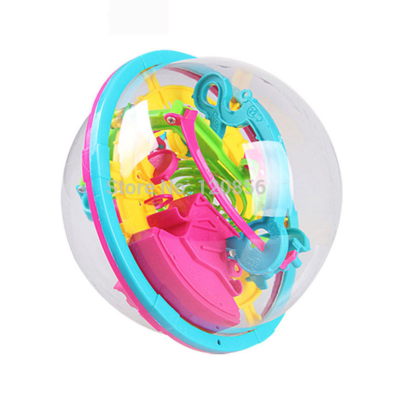 100 Stappen 3D Puzzel Bal Magic Intellect Ball Met Gift Educatief Speelgoed Puzzel Balans Logic Vermogen Game Voor Kinderen Volwassenen