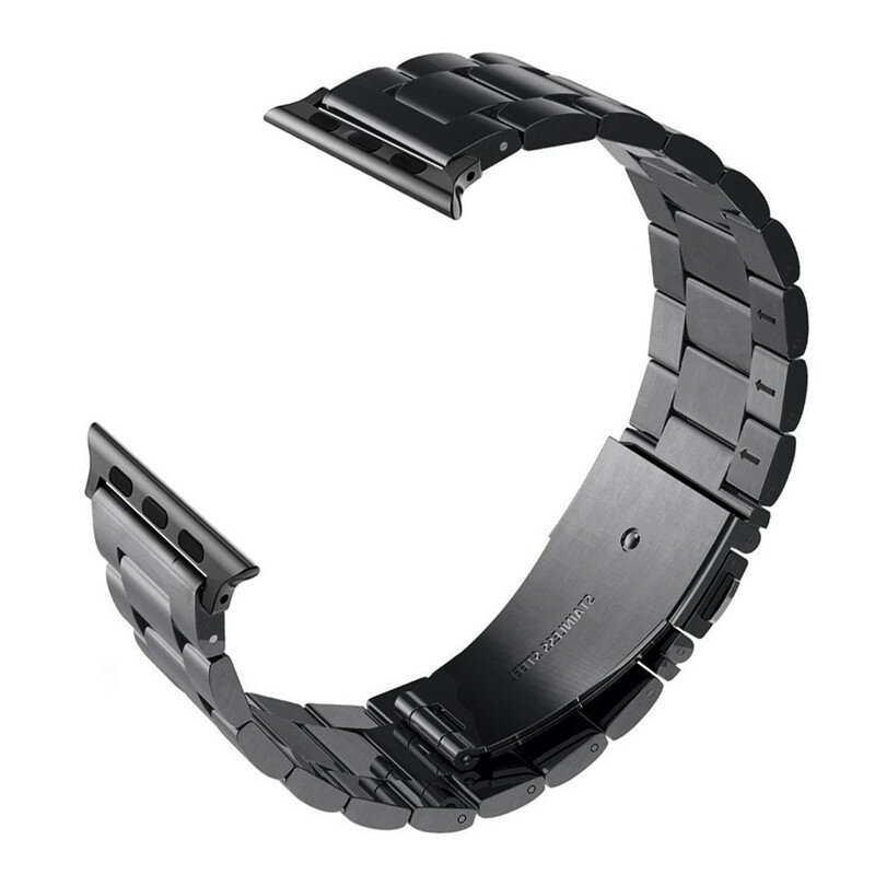 Metall Band Kompatibel für Apple Uhr Bands Serie 4 5 40mm 44mm Edelstahl Armband Strap für iWatch 1/2/3 38mm 42mm männer