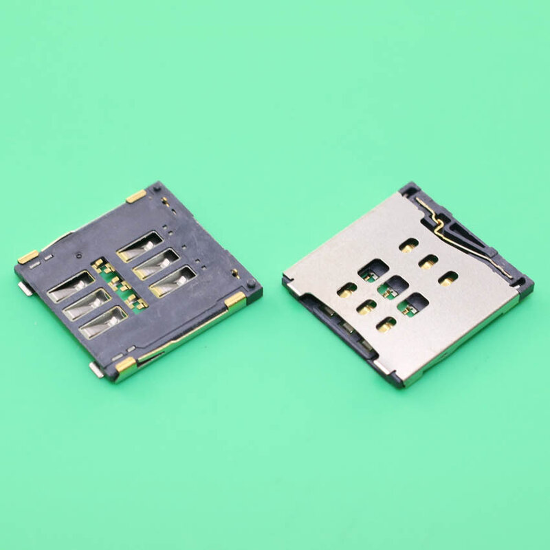 New SIM Card reader Slot Tray Holder For iPhone 2 3 4 5s 5G 5c 6 6S(4.7) 6s plus(5.5) module Socket connector