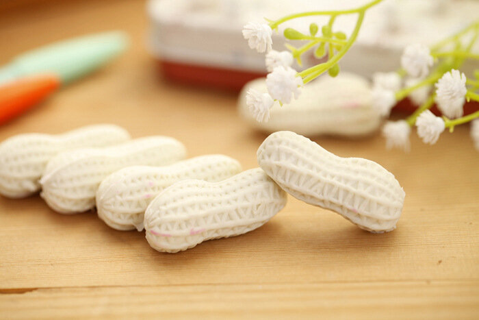 2 szt. Gumka orzechowa symulacja żywności guma Korea kreatywny papiernicze artykuły szkolne hurtowych nagród