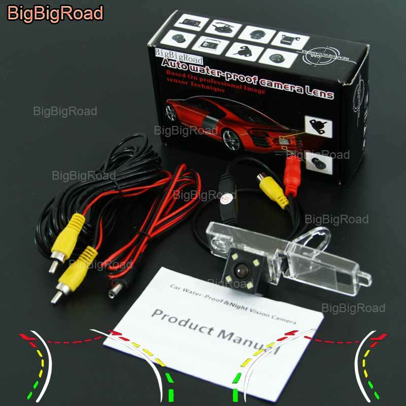BigBigRoad سيارة ذكية المسار كاميرا الرؤية الخلفية لتويوتا هايلاندر 2009-2014/هارير/لكزس RX 300 RX300 1998 ~ 2003
