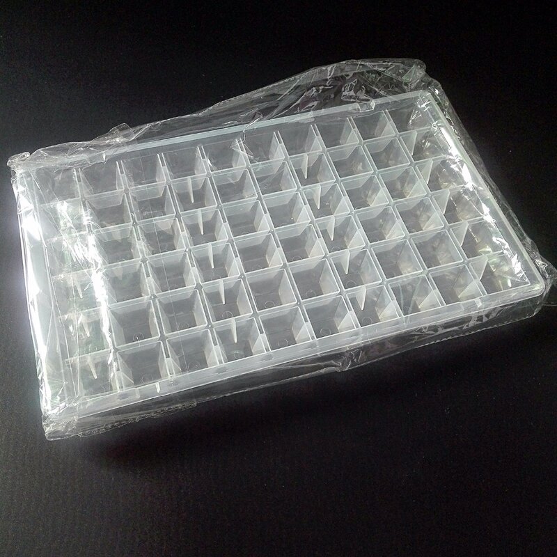 60-holes  diamond shape ice lattice for Refrigeration ,High quality Plastic Freezing tools ,Durable ,Transparent ,Free shipping