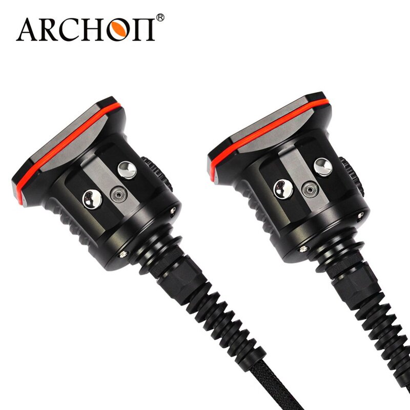 ARCHON WH156W dual heads dive flashlight max 30000 lumens Led hand lamp