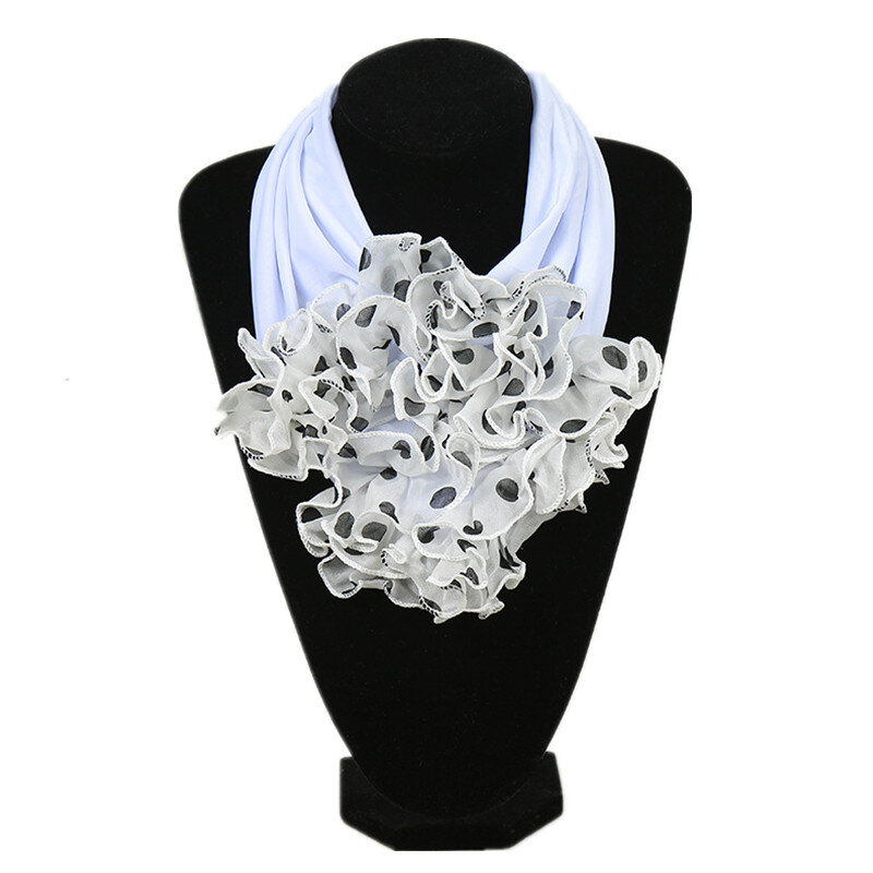Bufanda de cuello Floral para mujer, pañuelo de marca de lujo, a la moda, para invierno, novedad de 2023