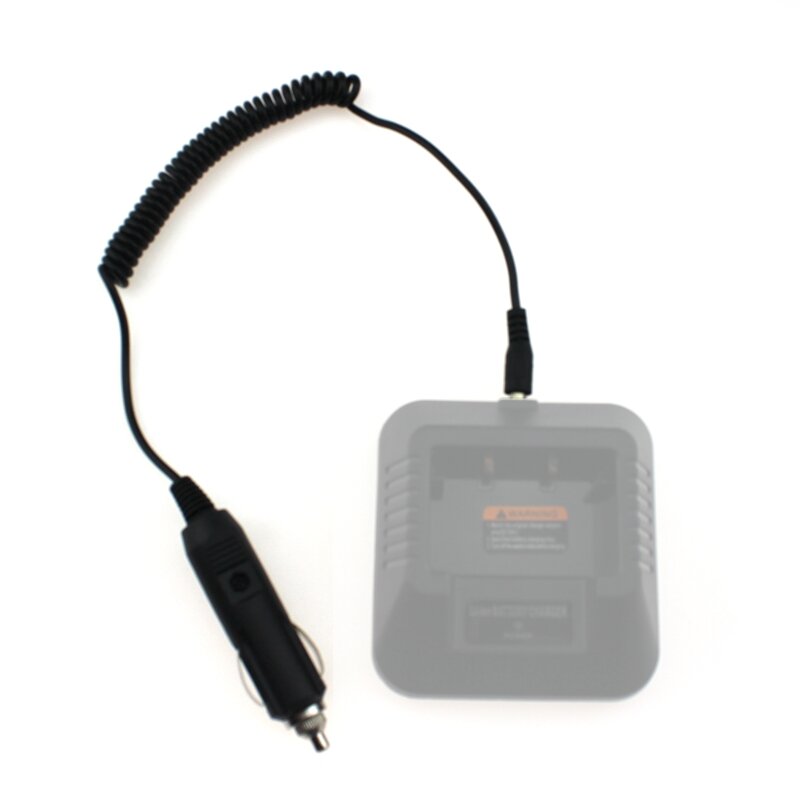 Autolader Kabel 12V Dc Travel Opladen Lijn Voor Baofeng UV-5R UV-5RE Plus UV-82 Sigarettenaansteker