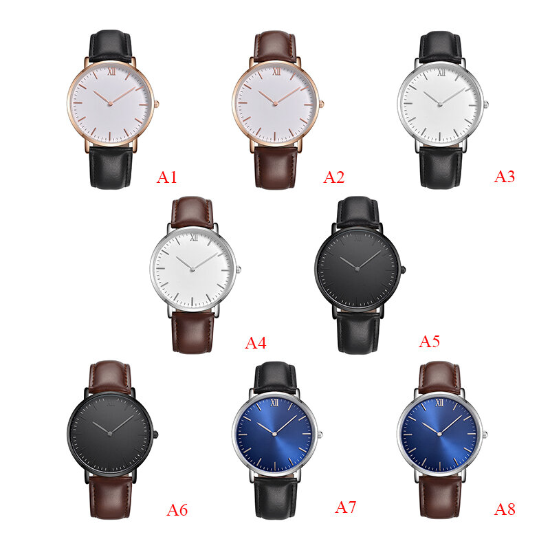 Relógio de pulso personalizável cl024 oem, relógio com logotipo de marca, relógio que imprime seu próprio design, presente de aniversário para homens