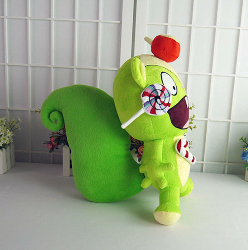 Muñecos de peluche Happy Tree Friends, juguetes de peluche de Anime Nutty, almohada suave de 38cm de alta calidad para regalo