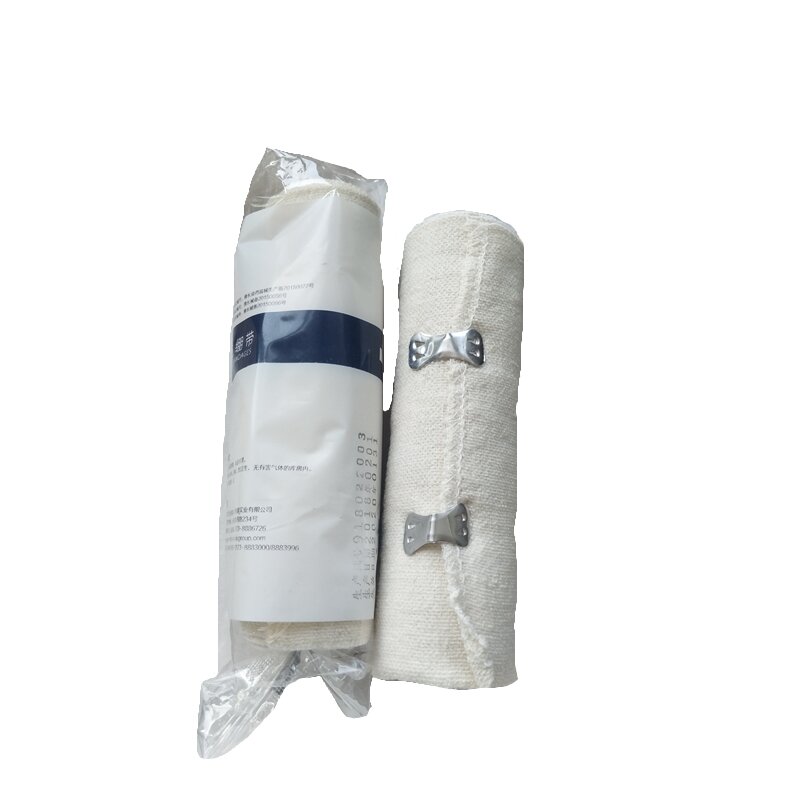 4 Tas 15Cm X 450Cm Ademend Medische Elastische Bandage Non-Zelfklevende Spandex En Katoen Materiaal Voor gaas Bandage Vaste