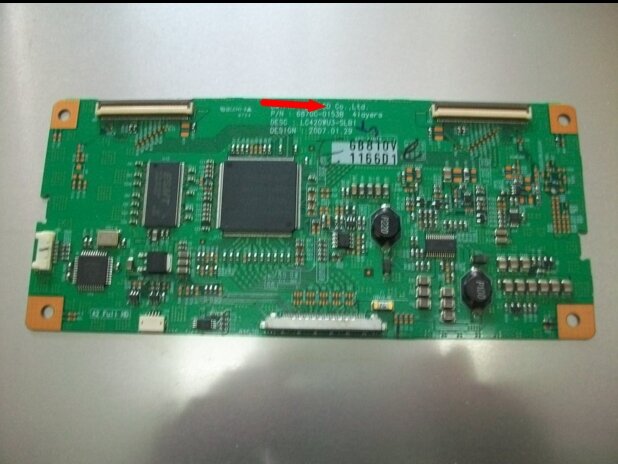 6870C-0153B tablica logiczna T-CON płyta LCD do LC420WU3-SLB1 połącz z płytą połączeniową T-CON