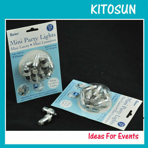 10 Stks/partij Event Party Mini Ballon Licht Voor Kerstversiering Papier Lantaarn Lichten Onderwater Licht