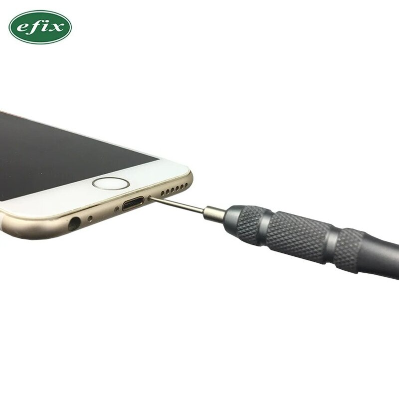 Juego de destornilladores de Metal de precisión 1 piezas para iPhone Samsung desmontar el Kit de herramientas de reparación de apertura de lágrima