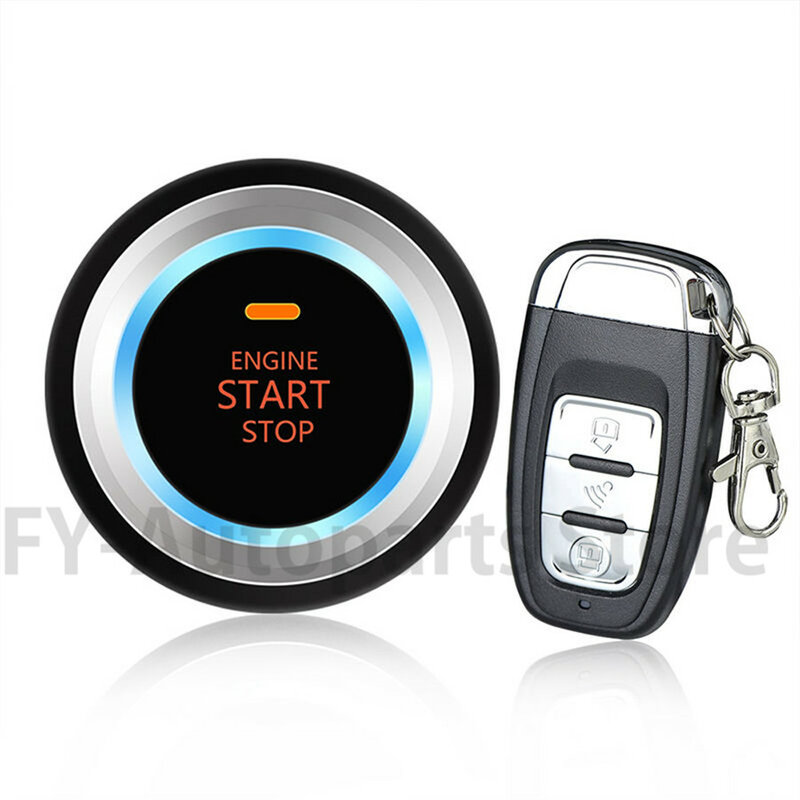 GUBANG Car Start Push Button Remote C3 Alarm System Security Audible alarm Ignition Engine  Free Shipping