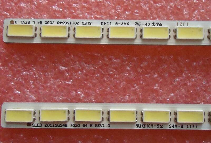 LJ64-03260A de circuitos de tira de 64LED, accesorio original para LE48A720 LE48A70 LTA480HN01 3D48A9000i, 52MM, 2 piezas