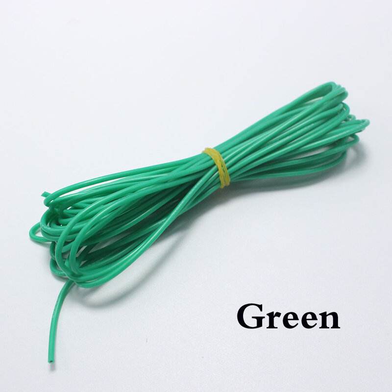 5metre 24AWG Silicone Wire Ultra Flexiable Cable 0.2mm2 High Temperature Test Line Wire