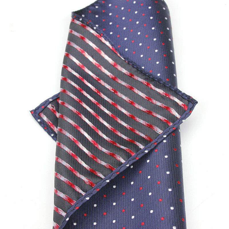 Мужской классический карманный квадратный носовой платок в горошек модный носовой платок для мужчин деловые костюмы винтажные аксессуары для полотенец темно-синий