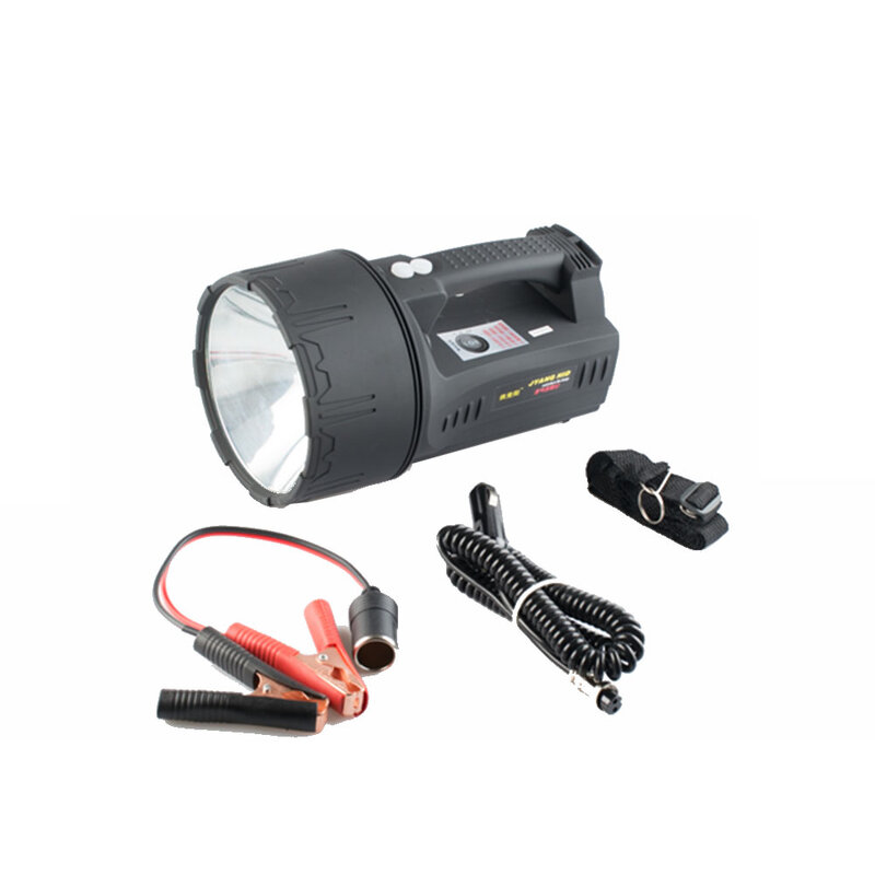 JUJINGYANG мощный светильник, ручной поисковый светильник с дистанционным управлением, 40 Ач, литиевая батарея, зарядка, водонепроницаемая ксеноновая лампа