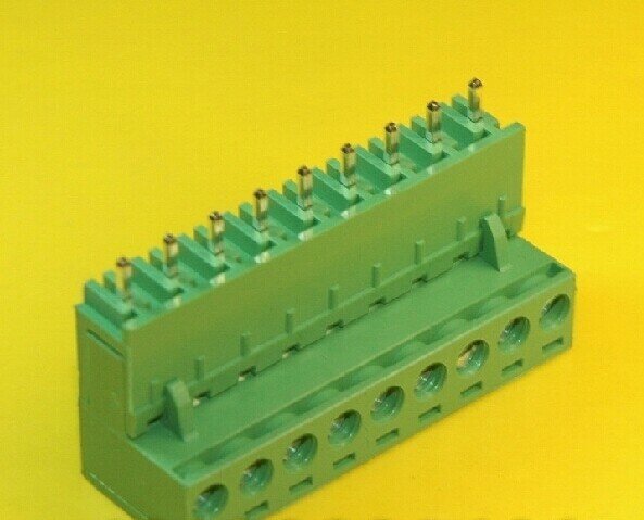100 pces 2edg-5.08-11p 2edg 11pin 5.08mm plug-in parafuso bloco terminal rohs